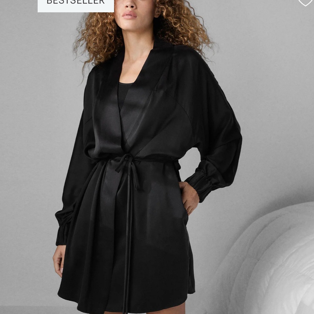 Lunya Silk Sleep Set - Robe, top, and shorts!